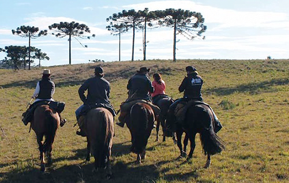 passeio a cavalo - Rancho Nórdico